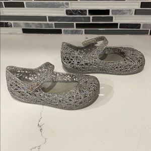 Silver zigzag mini Melissa campana 9C